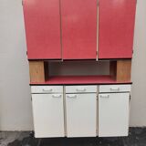 Furniture low, high, column in formica two-tone