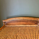 Wicker rattan chest of drawers