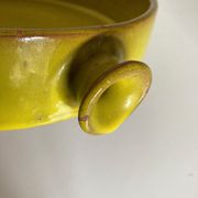 Modernist centerpiece in glazed clay 1970