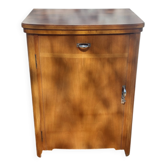 small wooden buffet, vintage