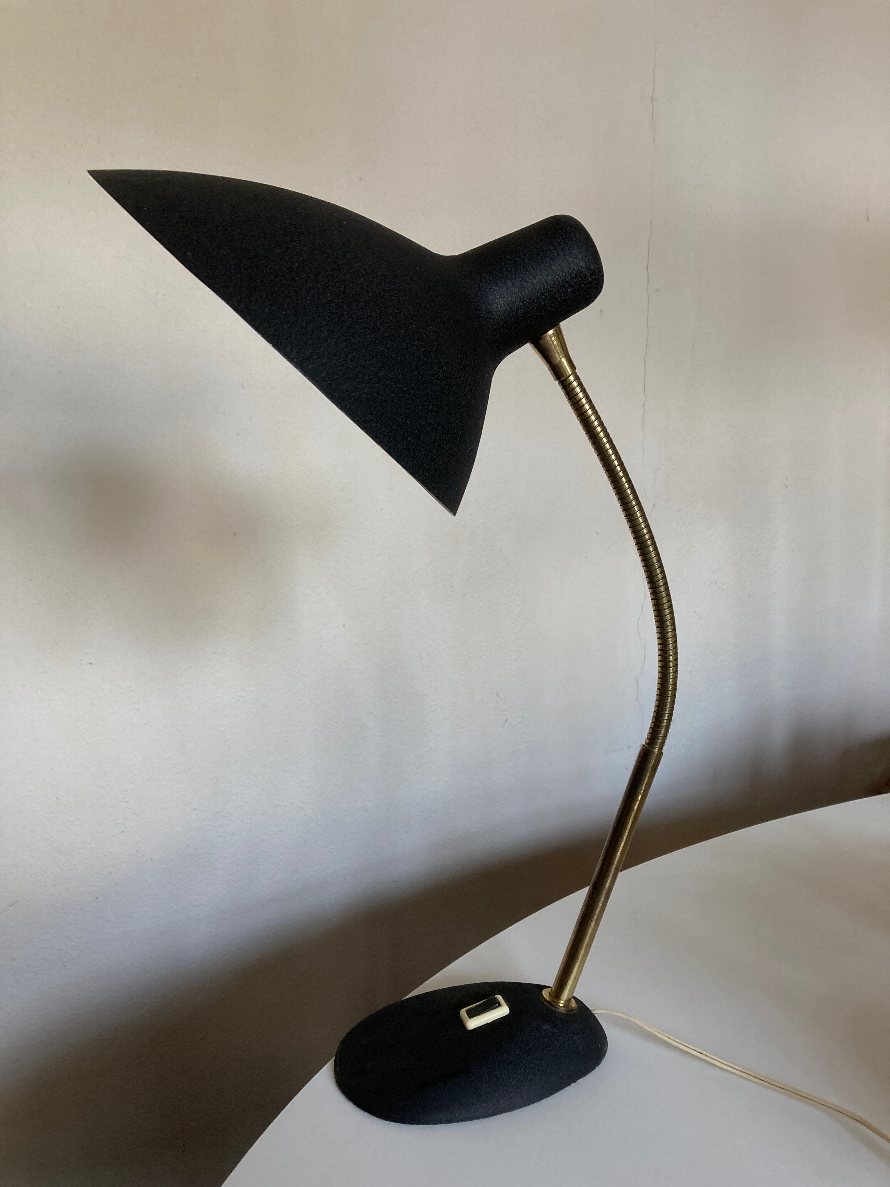 Desk lamp Jean Boris Lacroix mid century modern 1950