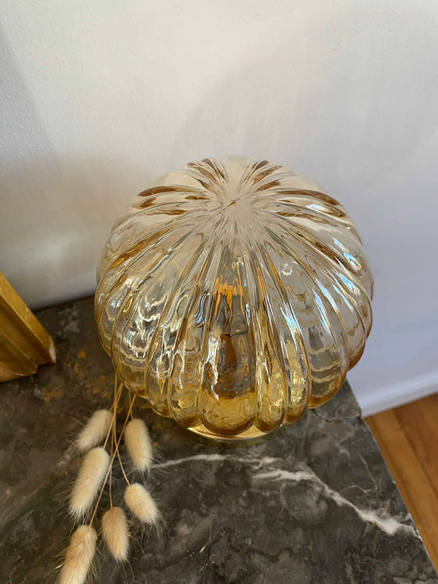 Vintage globe wall light or ceiling light