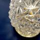 Vintage globe wall / ceiling light in molded glass