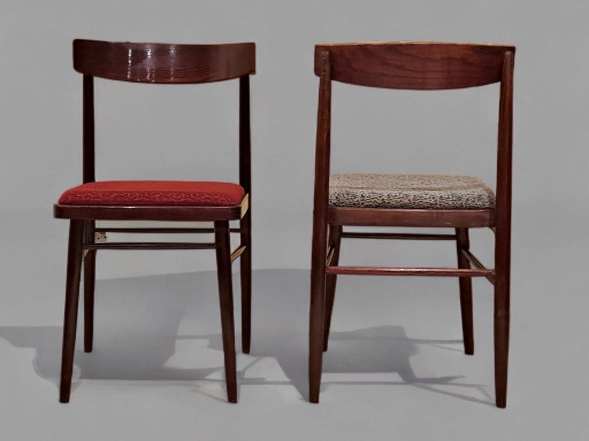 Pair of TON chairs, Czechoslovak vintage 1970s