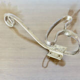 Series of 3 gilded metal hooks 40s 50s