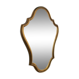 Italian mirror in gilded wood