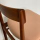 Danish teak dining chair by Henry Rosengren Hansen