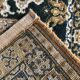 Tapis oriental 169x236, dominante or et vert
