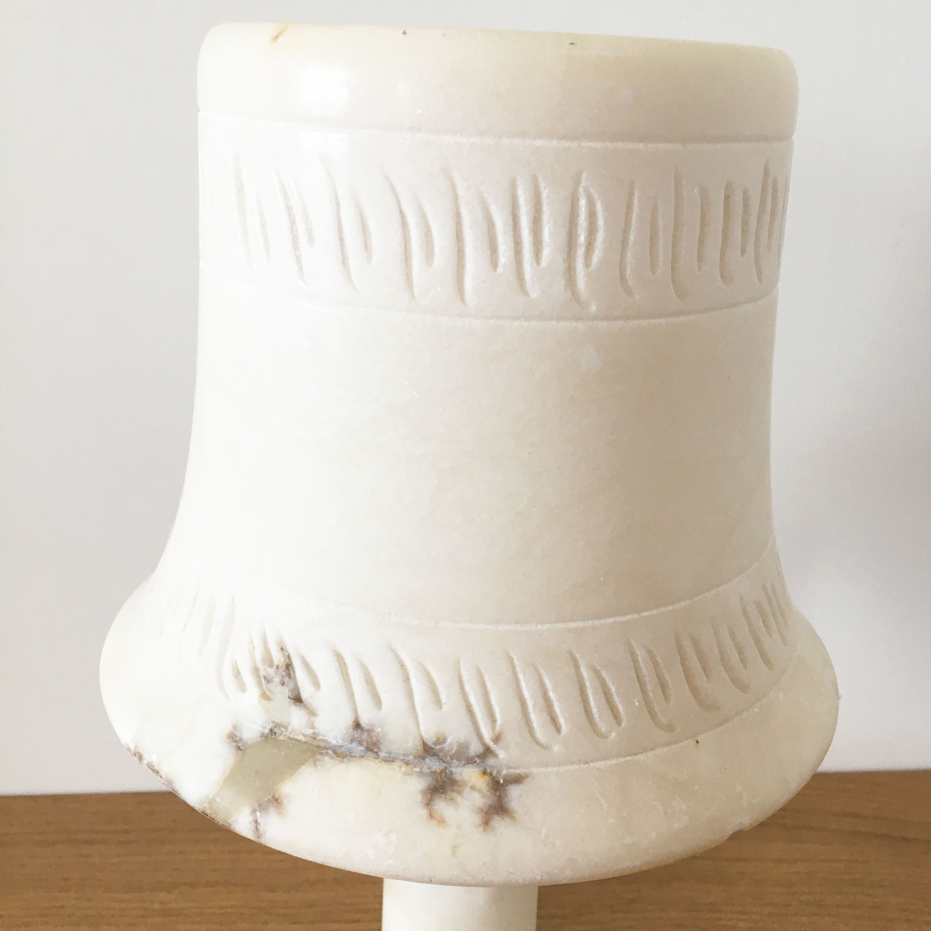 Vintage alabaster lamp