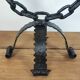 Pair of brutalist candlesticks