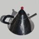 Memphis conical teapot