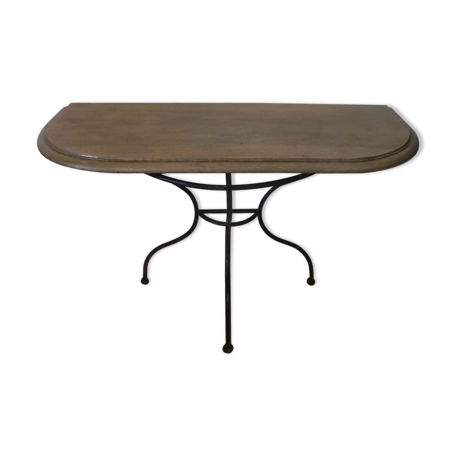 Wrought iron console