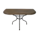 Wrought iron console