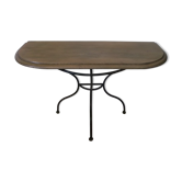Wrought iron console