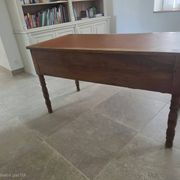 Antique solid wood desk