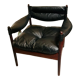 Kristian Vedel Arm Chair model Modus in Rosewood and Leather (2 available)