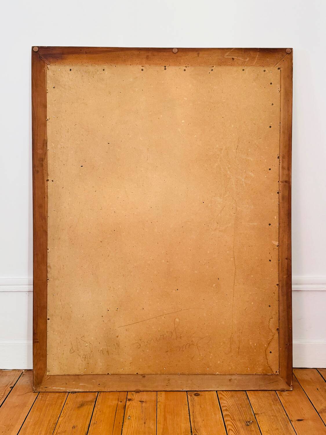 Antique mirror with beveled glass