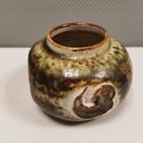 Beautiful vase from Danish Kingo Ceramics (Signature KK) 1980s. signed on the bottom.