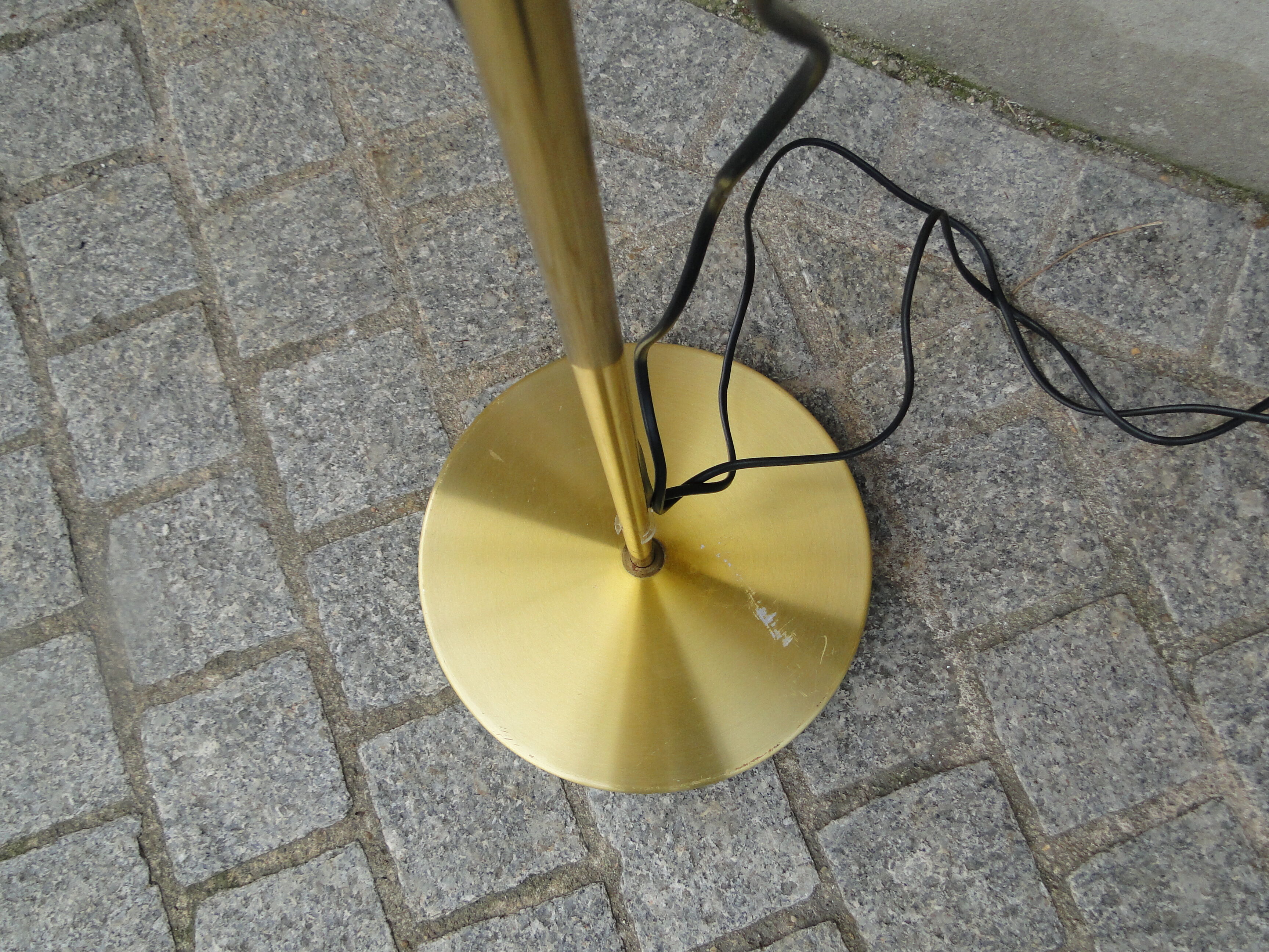 Scandinavian lamppost 2 spots from 1960