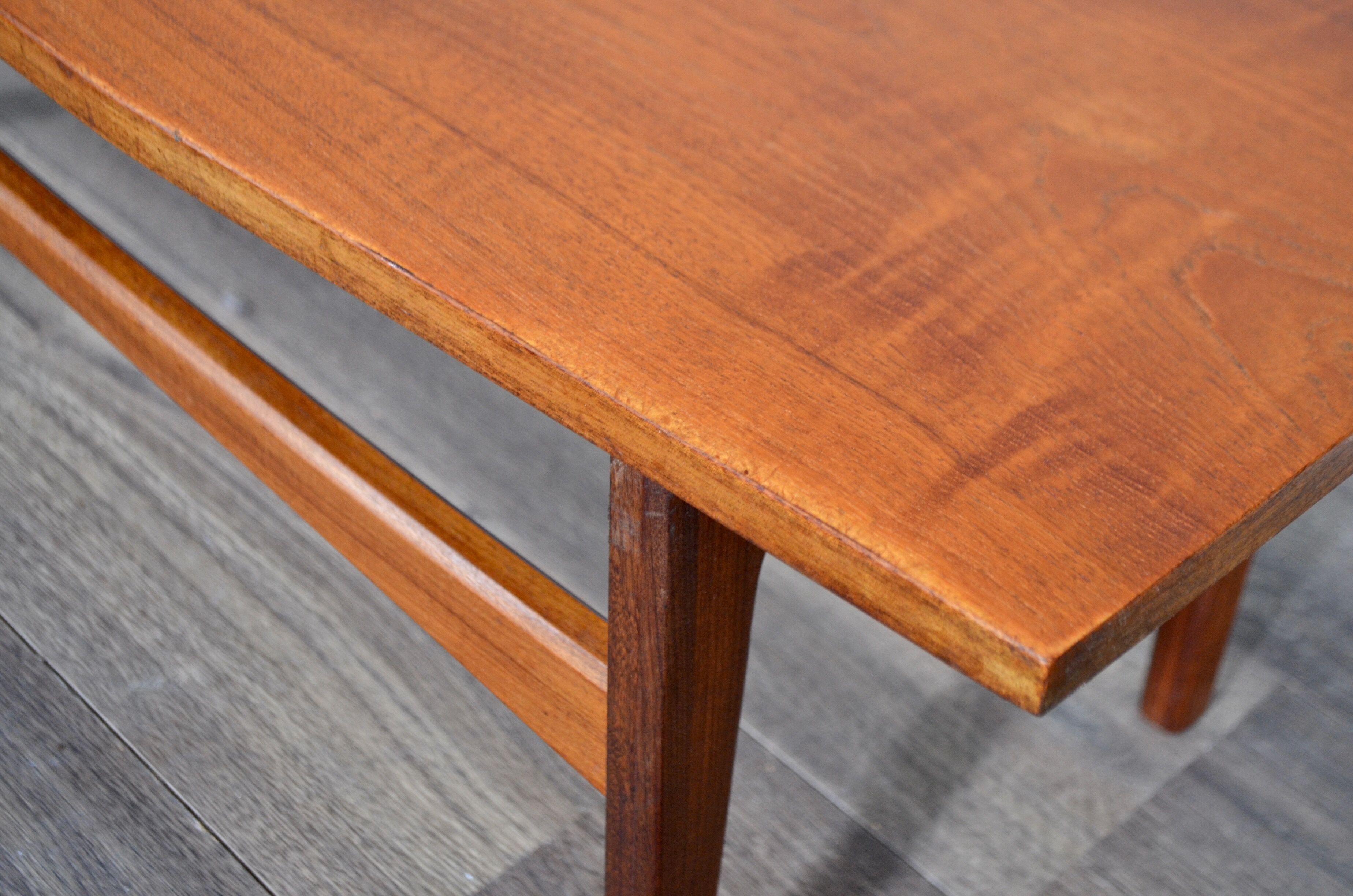 Midcentury teak coffee table