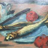 Oil on cardboard by Robert SIMON (1888-1961)