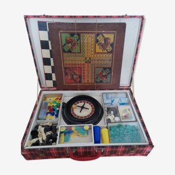Board game briefcase, 60s