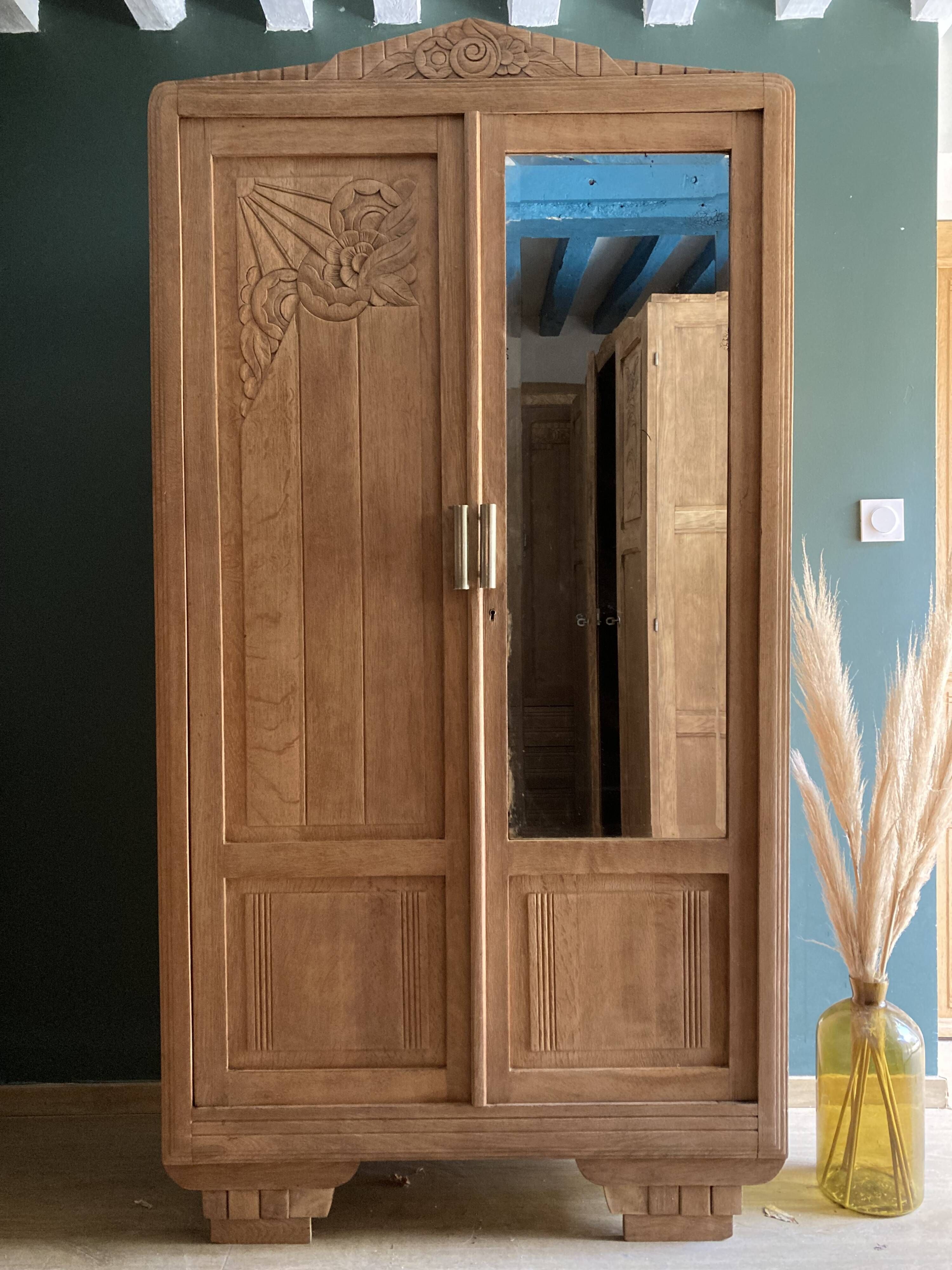 Parisian Art Deco Wardrobe