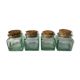 Set de 4 pots vintage