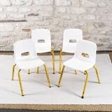 4 PROINCO nursery school chairs from the 70s