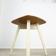Tabouret en contreplaqué vintage à croisillons par Niko Kralj, 1954