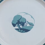 Low cut, vintage display Sarreguemines Arlette service