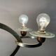 Art Deco chandelier attributed to Pietro Chiesa, 1940s, Italy.