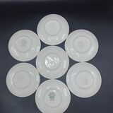 7 saucers Villeroy & Boch - Odette