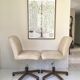 Deux fauteuils de bureau design 1960