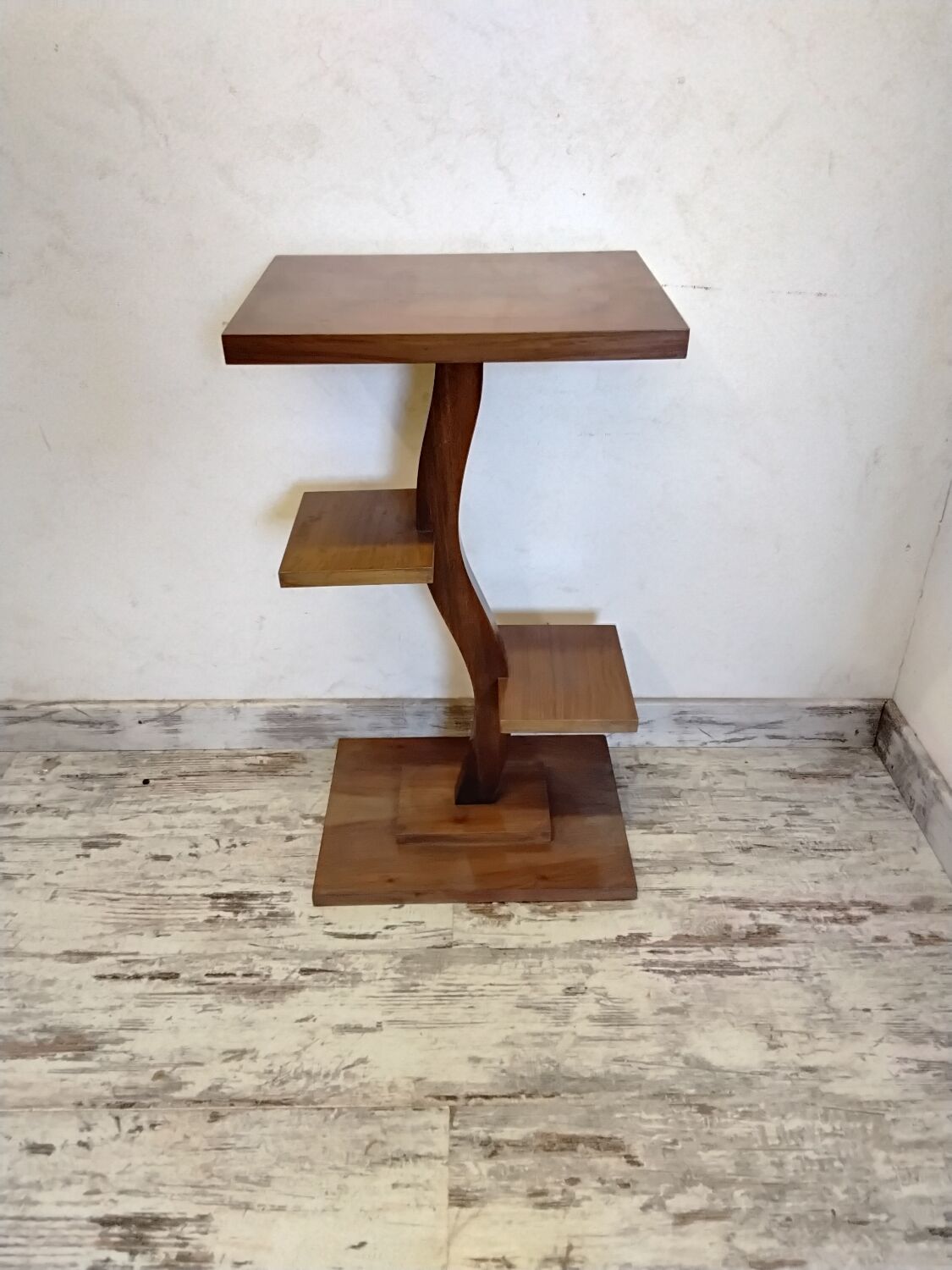 Wooden plant stand / shelf with shelves