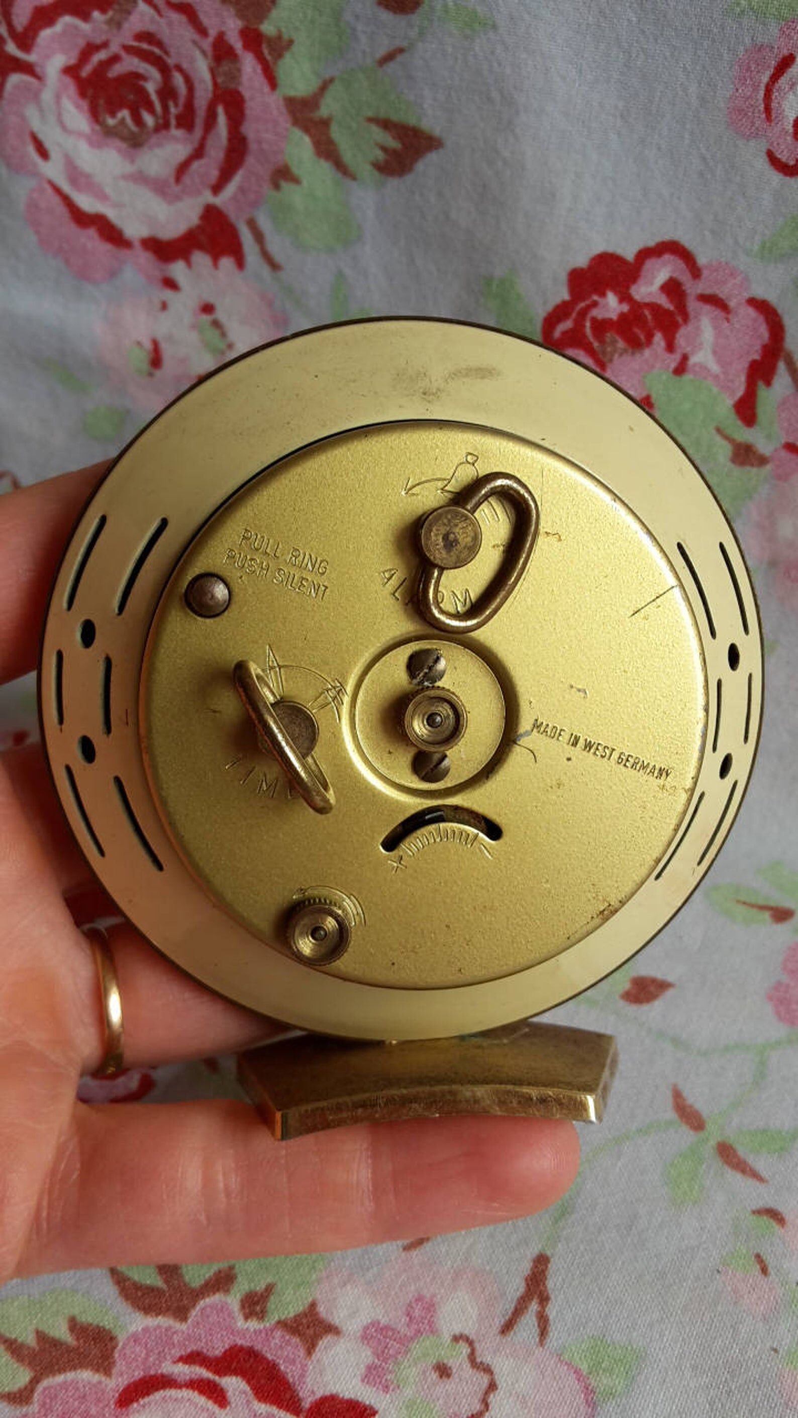 Former Goldbuhl clock Made in Vintage West Germany