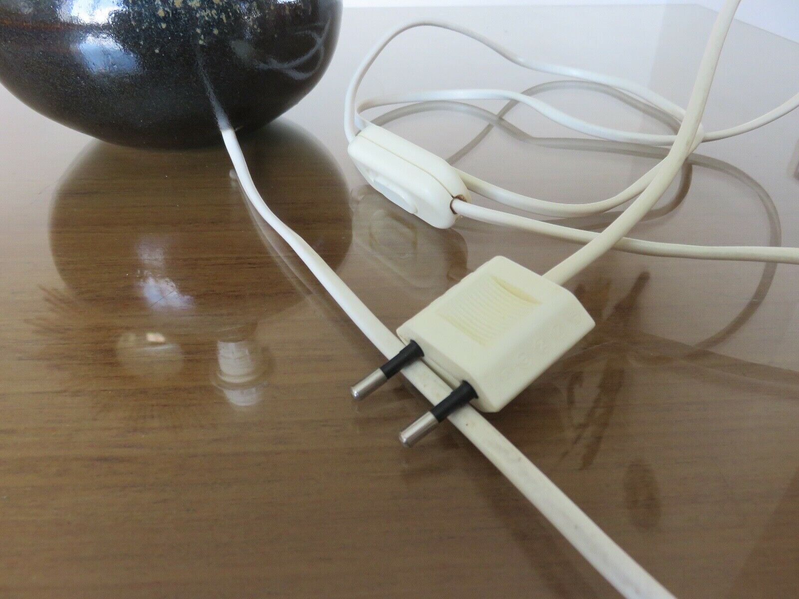 Ceramic lamp foot 60s 70s