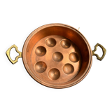 Copper snail dish
