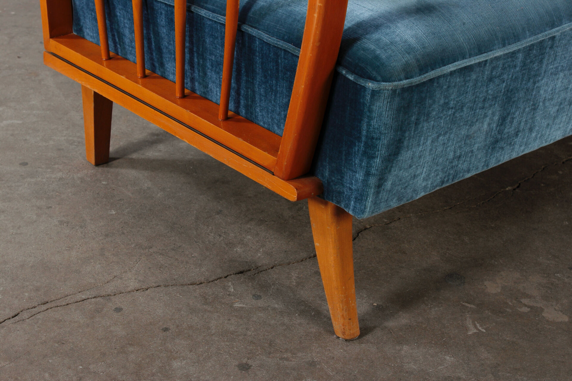 Vintage Daybed Sofa 3 Sitzer Mid Century 60er 50er