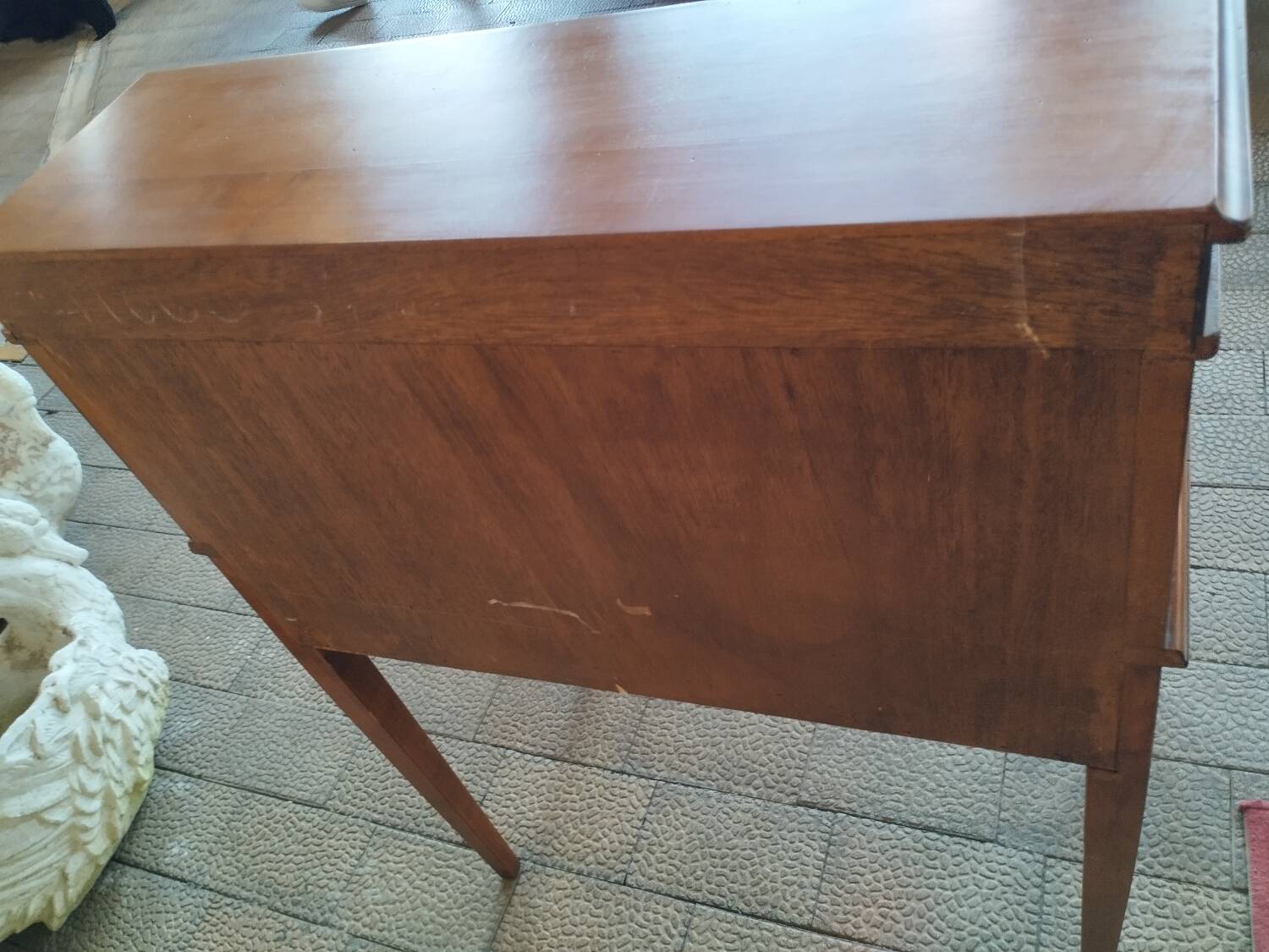 Antique cylindrical desk, Louis XVI style