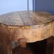 Tronc de Palmier creux; Mini Bar; chevet; meuble d'appoint; meuble d'angle;