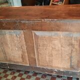 Old low sideboard in cherry wood