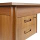 Scandinavian desk with mobile drawer unit and armchair, Denmark, 1960s