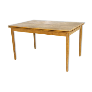 table de salle à manger en chêne, suède, 1960