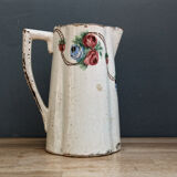 Flower pitcher in 19th century earthenware
