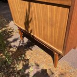 Scandinavian 1960s vintage teak storage unit