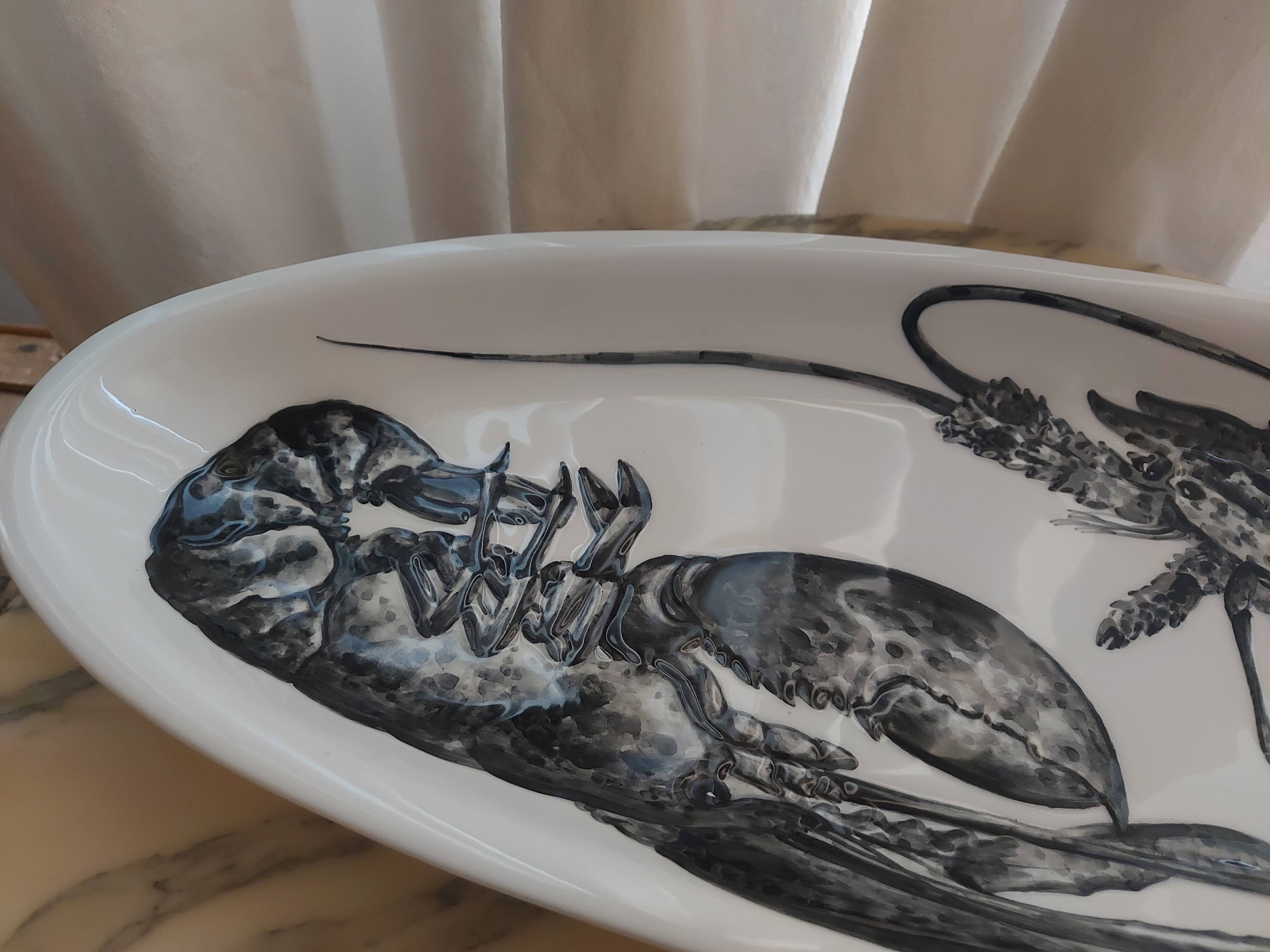 Ceramic dish Proceram lobster
