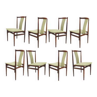 Henning Sørensen rosewood set of dinning chairs
