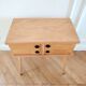Worker, renovated Scandinavian bedside table, 1950s-60s.