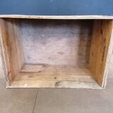 Large old wooden crate Chicorée Leroux